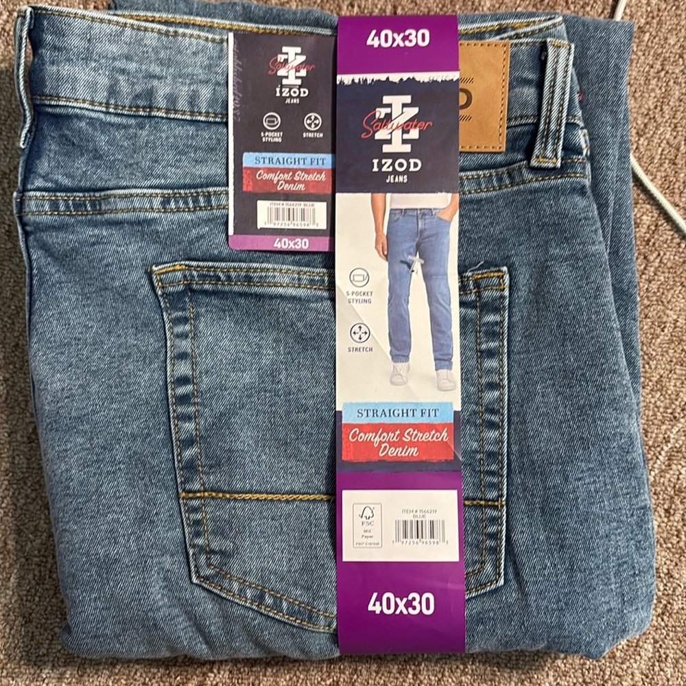 Mens izod jeans